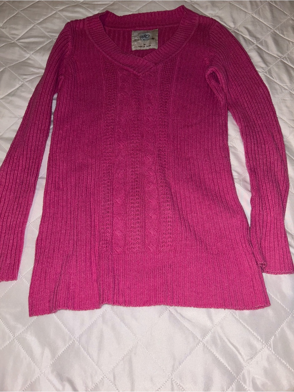 Pink sweater